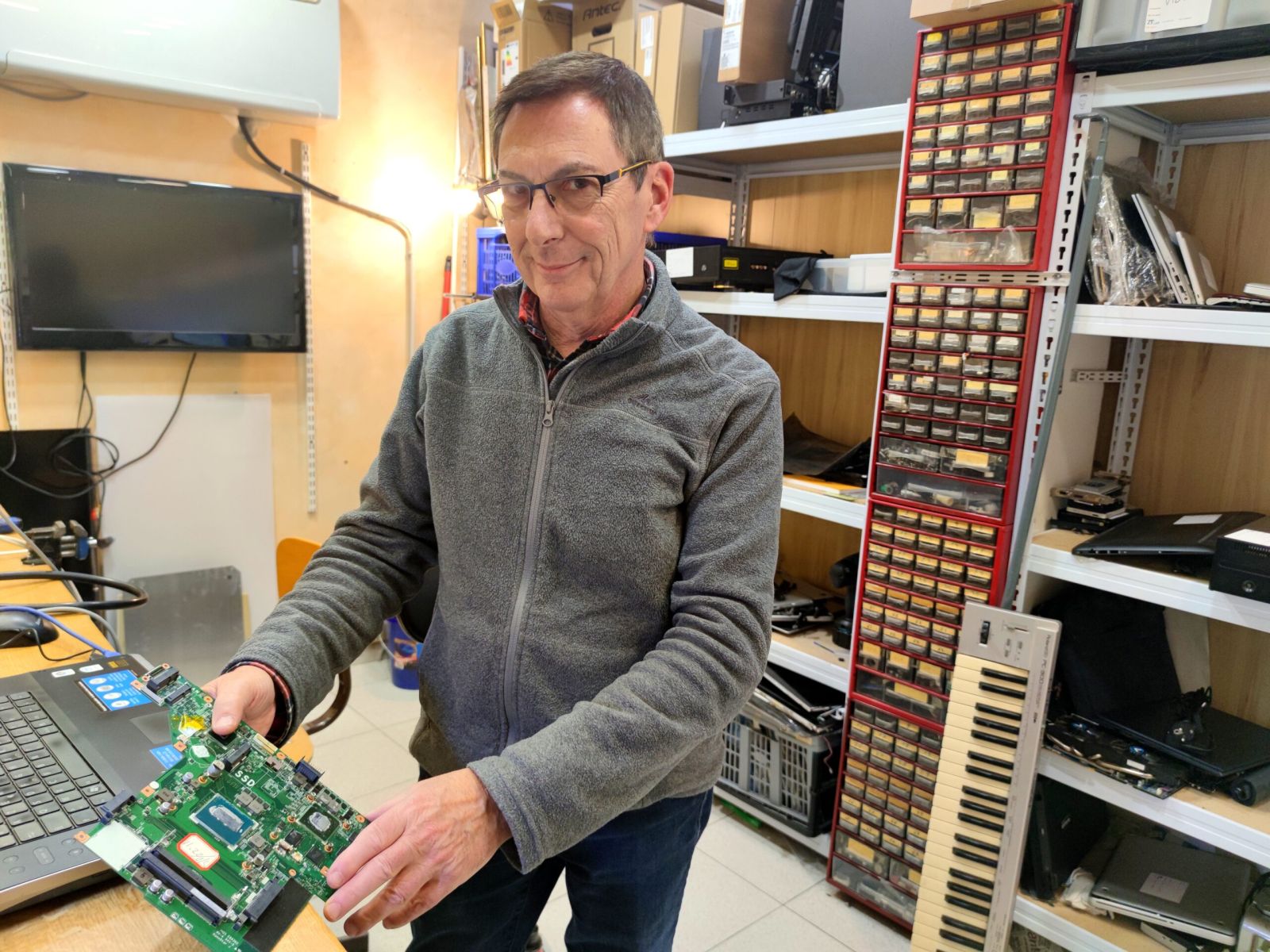 Joël Sajovic, fondateur de JS·LAB à Arnouville